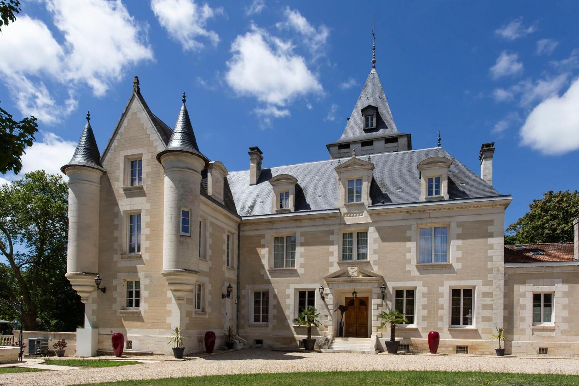 Chateau De Bellevue B&B Et Appartements Avec Piscine Saisonal Chauffee Et Chambres Partout Climatisees Saint-Avit  Bagian luar foto