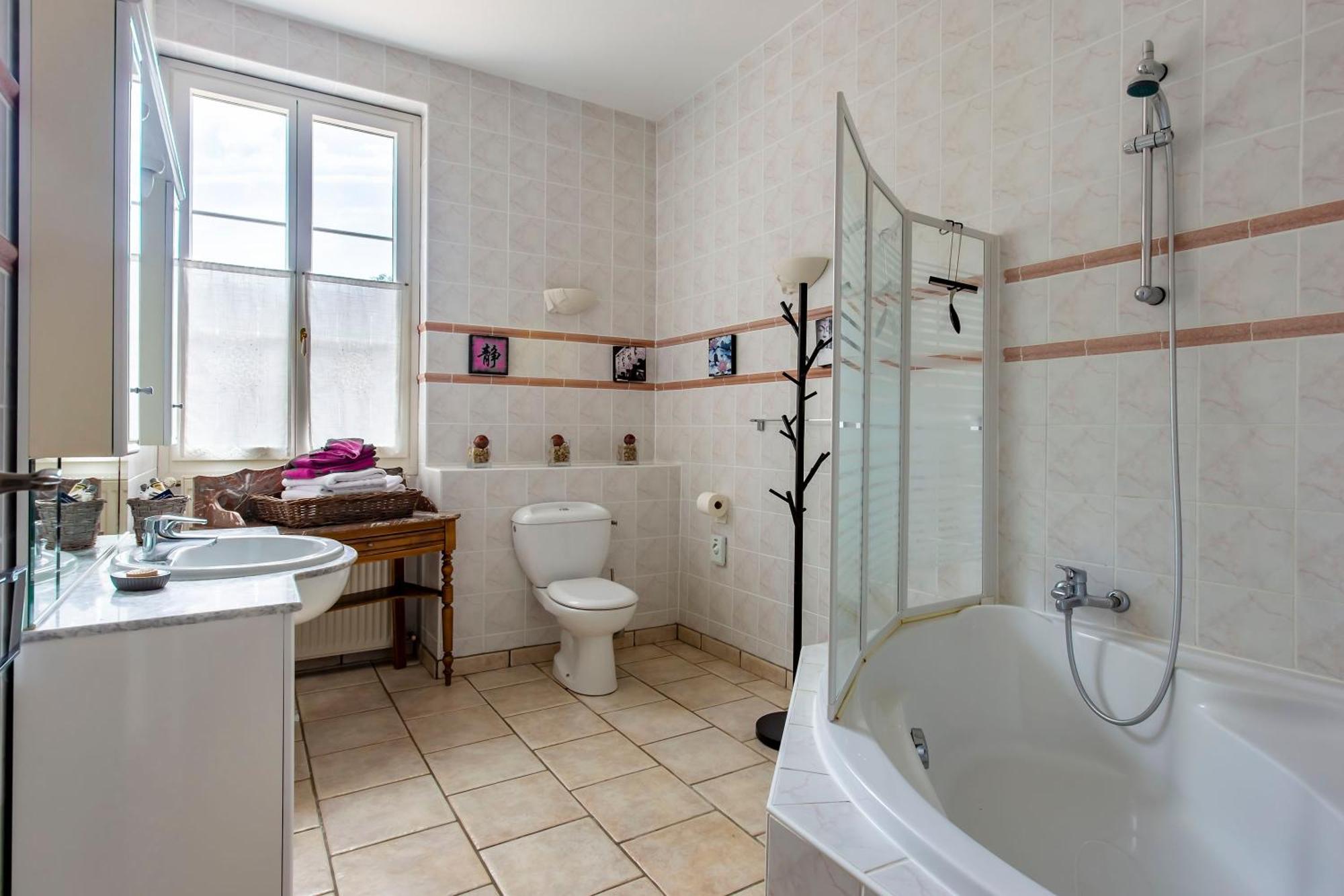 Chateau De Bellevue B&B Et Appartements Avec Piscine Saisonal Chauffee Et Chambres Partout Climatisees Saint-Avit  Ruang foto